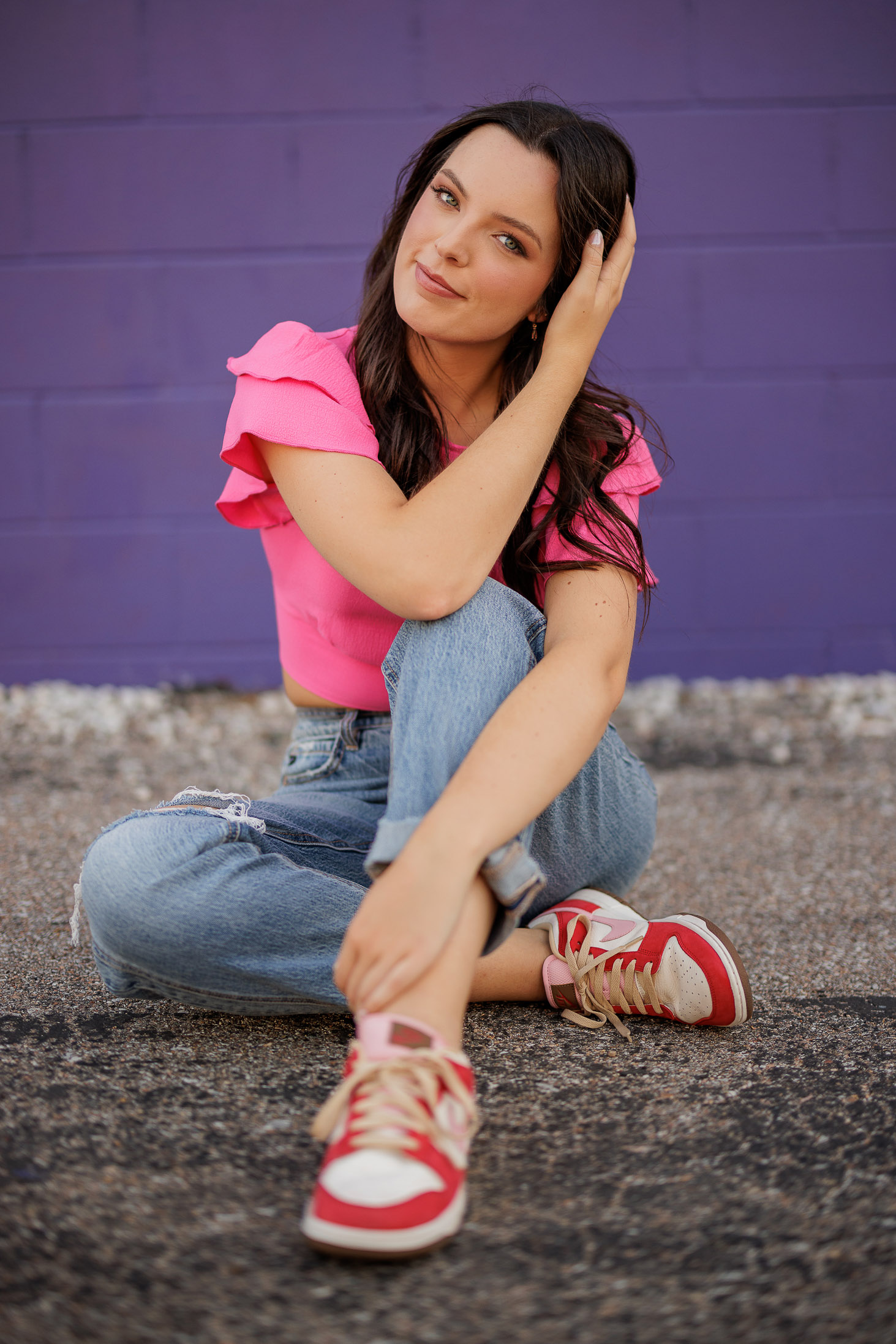 Lincoln Nebraska Senior Portrait Photographer 2025 Emerson 029